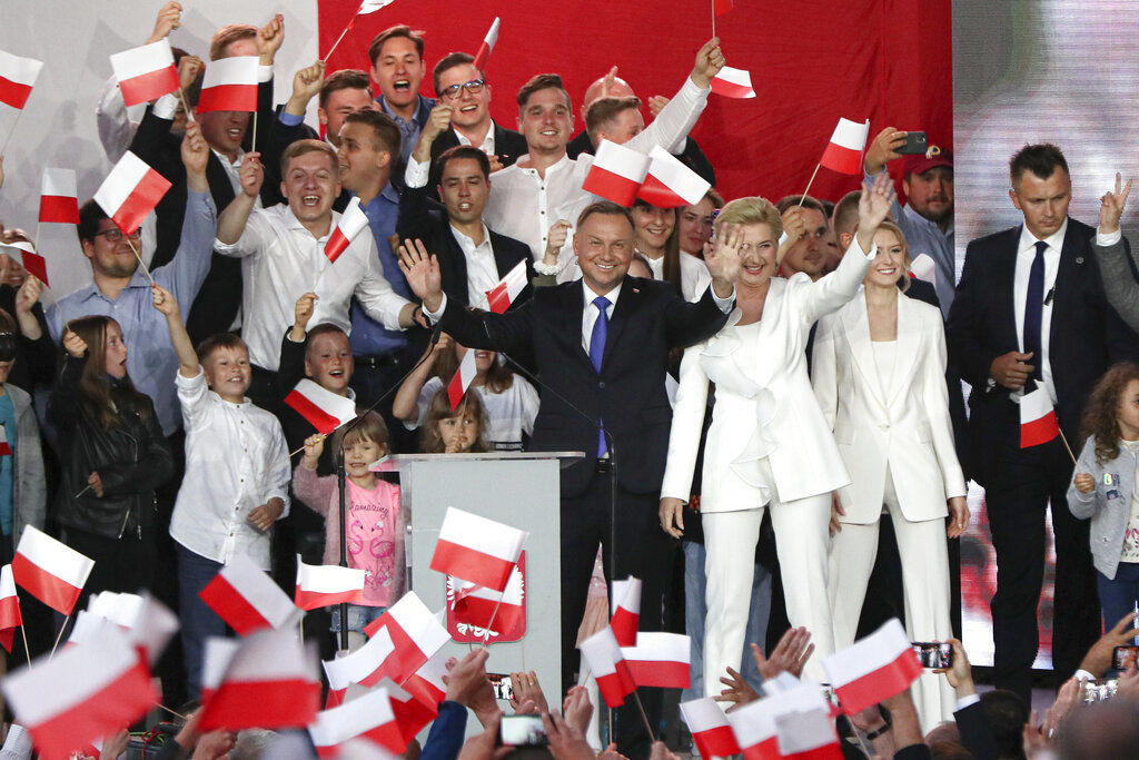 APTOPIX Poland Presidential Election